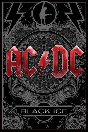 Pyramid AC DC Black Ice Poster 61x91,5cm | Yourdecoration.be