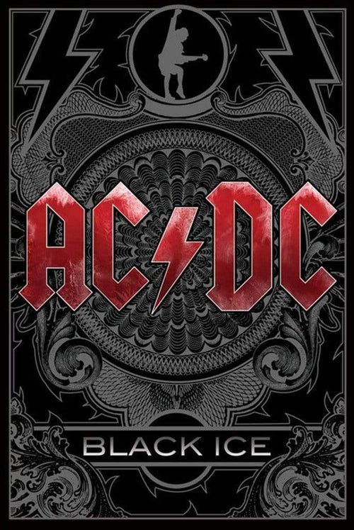 Pyramid AC DC Black Ice Poster 61x91,5cm | Yourdecoration.be