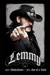 Pyramid Lemmy 49 Mofo Poster 61x91,5cm | Yourdecoration.be