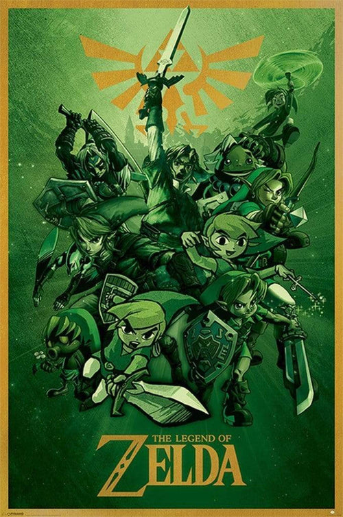 Pyramid The Legend of Zelda Link Poster 61x91,5cm | Yourdecoration.be