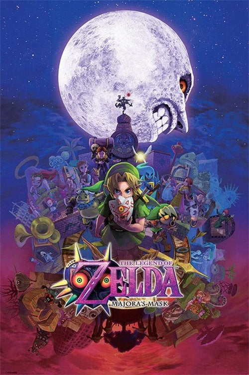 Pyramid The Legend of Zelda Majoras Mask Poster 61x91,5cm | Yourdecoration.be