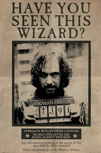 Pyramid Harry Potter Wanted Sirius Black Poster 61x91,5cm | Yourdecoration.be