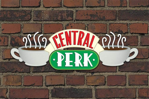 Pyramid Friends Central Perk Brick Poster 91,5x61cm | Yourdecoration.be