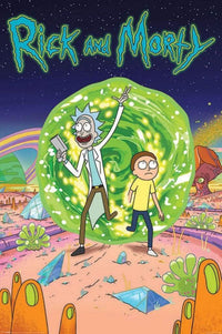 Pyramid Rick and Morty Portal Poster 61x91,5cm | Yourdecoration.be