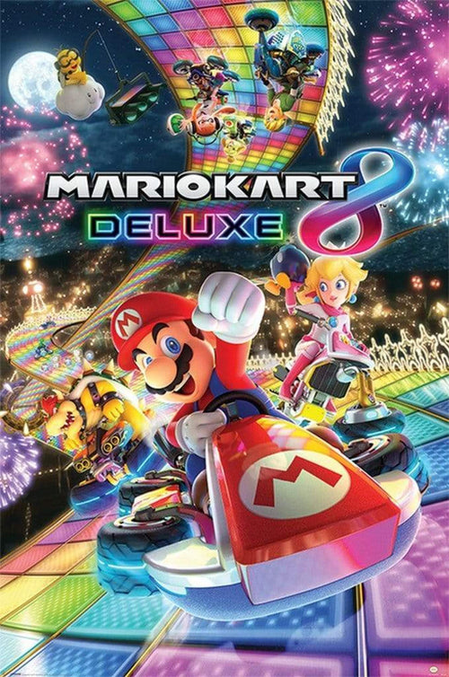 Pyramid Mario Kart 8 Deluxe Poster 61x91,5cm | Yourdecoration.be