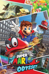 Pyramid Super Mario Odyssey Collage Poster 61x91,5cm | Yourdecoration.be