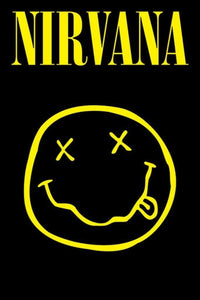 Pyramid Nirvana Smiley Poster 61x91,5cm | Yourdecoration.be