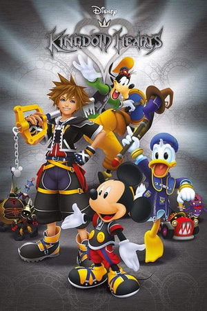 Pyramid Kingdom Hearts Classic Poster 61x91,5cm | Yourdecoration.be