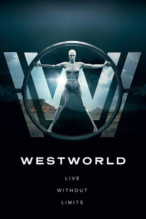 Pyramid Westworld Live Without Limits Poster 61x91,5cm | Yourdecoration.be