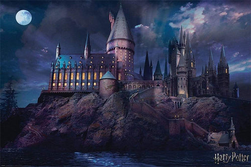 Pyramid Harry Potter Hogwarts Poster 91,5x61cm | Yourdecoration.be