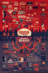 Pyramid Stranger Things The Upside Down Poster 61x91,5cm | Yourdecoration.be
