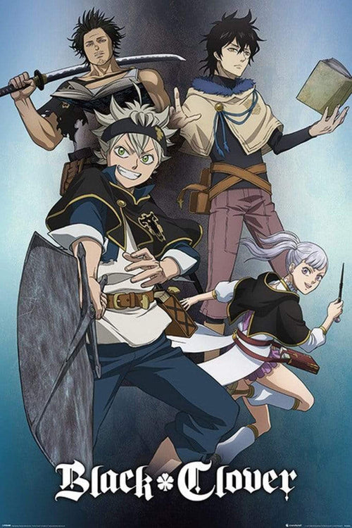 Pyramid Black Clover Magic Poster 61x91,5cm | Yourdecoration.be