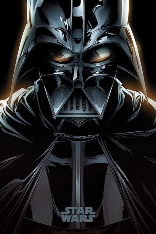 Pyramid Star Wars Vader Comic Poster 61x91,5cm | Yourdecoration.be