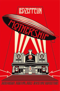 pyramid pp34445 led zeppelin mothership red poster 61x91 5cm | Yourdecoration.be