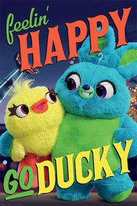 Pyramid Toy Story 4 Happy Go Ducky Poster 61x91,5cm | Yourdecoration.be