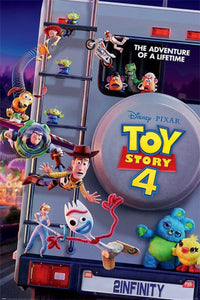 Pyramid Toy Story 4 Adventure of a Lifetime Poster 61x91,5cm | Yourdecoration.be