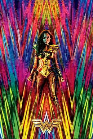 Pyramid Wonder Woman 1984 Neon Static Poster 61x91,5cm | Yourdecoration.be