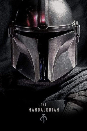 Pyramid Star Wars The Mandalorian Dark Poster 61x91,5cm | Yourdecoration.be