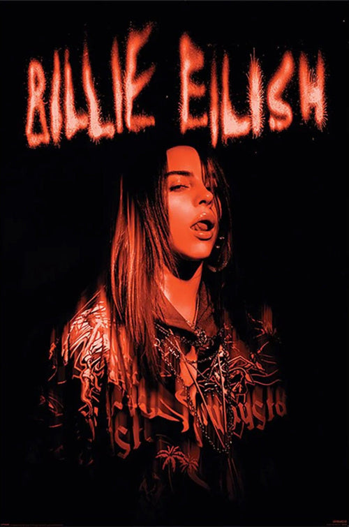 pyramid pp34643 billie eilish sparks poster 61x91 5cm | Yourdecoration.be