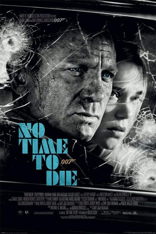 Pyramid James Bond No Time To Die Noir Poster 61x91,5cm | Yourdecoration.be