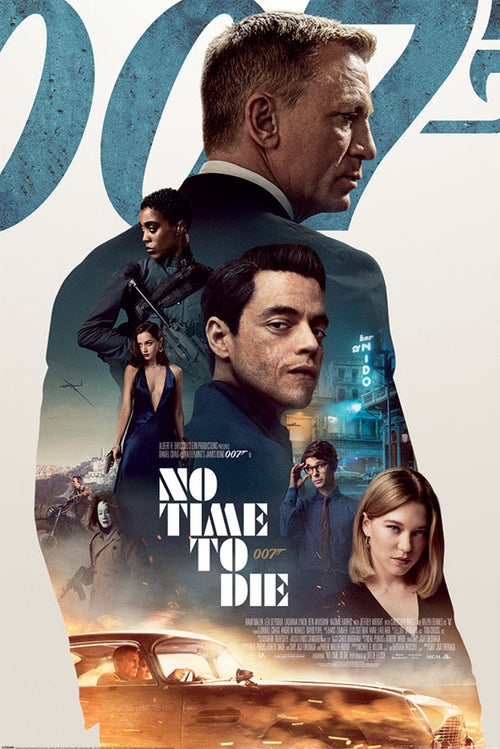 Pyramid James Bond No Time To Die Profile Poster 61x91,5cm | Yourdecoration.be