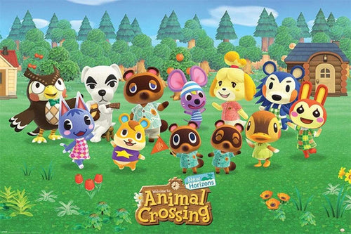 Pyramid Animal Crossing Lineup Poster 91,5x61cm | Yourdecoration.be
