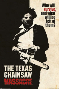 Pyramid Texas Chainsaw Massacre Who Will Survive Poster 61x91,5cm | Yourdecoration.be