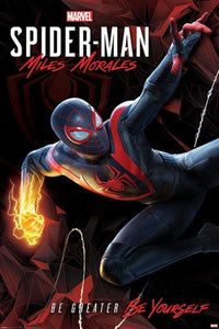 Pyramid Spider Man Miles Morales Cybernetic Swing Poster 61x91,5cm | Yourdecoration.be
