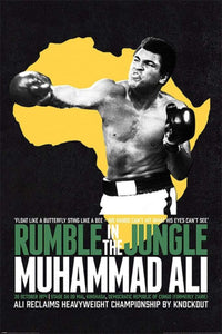 Pyramid Muhammad Ali Rumble in the Jungle Poster 61x91,5cm | Yourdecoration.be