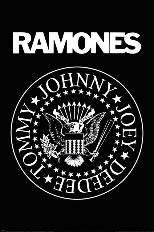 Pyramid Ramones Logo Poster 61x91,5cm | Yourdecoration.be