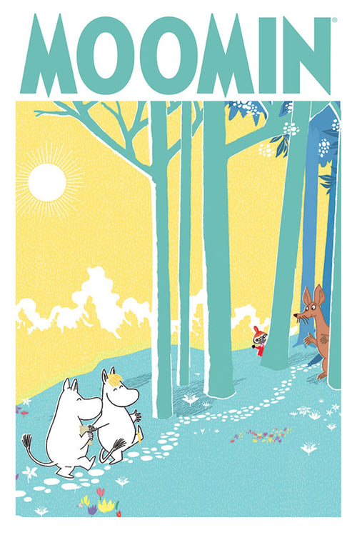 Pyramid Moomin Forest Poster 61x91,5cm | Yourdecoration.be