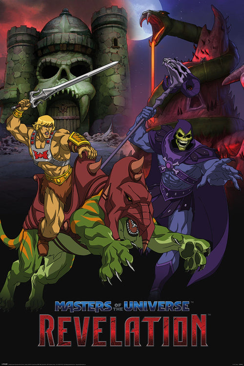 Pyramid Masters of the Universe Revelation Good vs Evil Poster 61x91,5cm | Yourdecoration.be