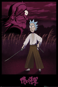 Pyramid Rick and Morty Samurai Rick Poster 61x91,5cm | Yourdecoration.be