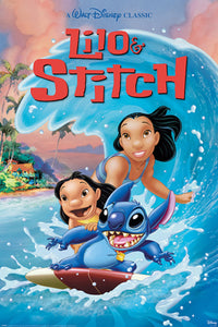 Pyramid PP34941 Lilo & Stitch Wave Surf Poster | Yourdecoration.be
