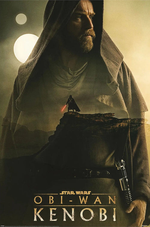 pyramid pp34969 star wars obi wan kenobi light vs dark poster 61x91,5cm | Yourdecoration.be