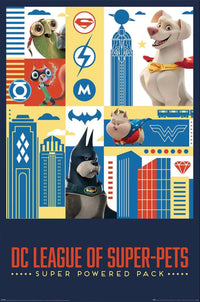 Pyramid Pp34975 Dc Super Pets Activate Poster 61x91,5cm | Yourdecoration.be