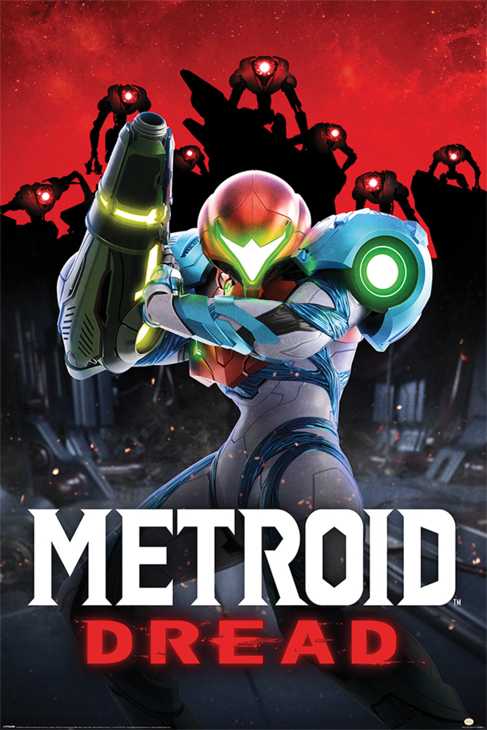 Poster Metroid Dread Shadows 61x91,5cm | Yourdecoration.nl
