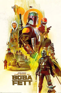 Pyramid Pp35076 Star Wars The Book Of Boba Poster 61x91,5cm | Yourdecoration.be
