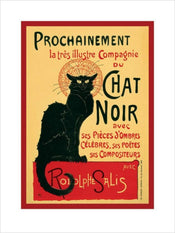 Pyramid Chat Noir Kunstdruk 60x80cm | Yourdecoration.be