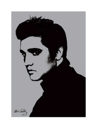 Pyramid Elvis Presley Metallic Kunstdruk 60x80cm | Yourdecoration.be