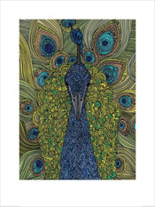Pyramid Valentina Ramos The Peacock Kunstdruk 60x80cm | Yourdecoration.be