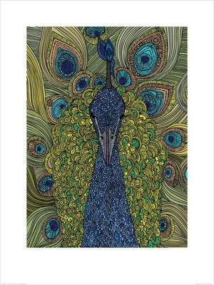 Pyramid Valentina Ramos The Peacock Kunstdruk 60x80cm | Yourdecoration.be