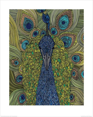 Pyramid Valentina Ramos The Peacock Kunstdruk 40x50cm | Yourdecoration.be