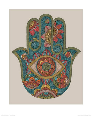 Pyramid Valentina Ramos Hamsa Kunstdruk 40x50cm | Yourdecoration.be