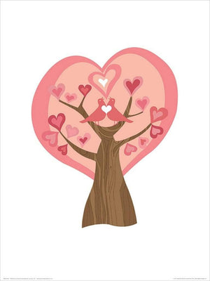 Pyramid Valentina Ramos Tree of Love Kunstdruk 30x40cm | Yourdecoration.be