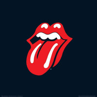 Pyramid The Rolling Stones Lips Kunstdruk 40x40cm | Yourdecoration.be