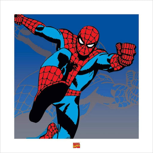 Pyramid Spider Man Marvel Kunstdruk 40x40cm | Yourdecoration.be