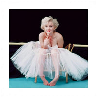Pyramid Marilyn Monroe Ballerina Colour Kunstdruk 40x40cm | Yourdecoration.be