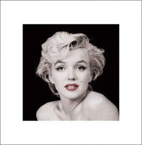 Pyramid Marilyn Monroe Red Lips Kunstdruk 40x40cm | Yourdecoration.be