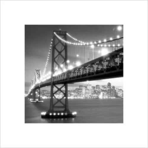 Pyramid San Francisco Kunstdruk 40x40cm | Yourdecoration.be